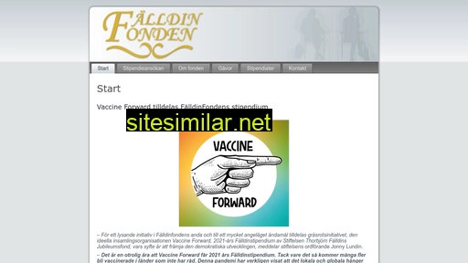 falldinfonden.se alternative sites