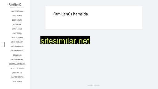 familjenc.se alternative sites