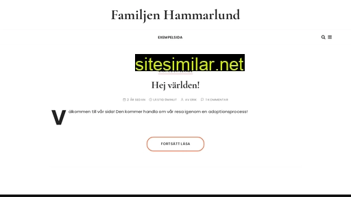 familjenhammarlund.se alternative sites