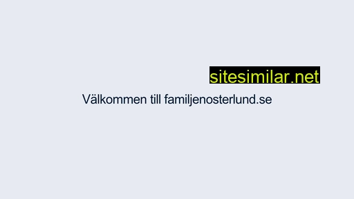 familjenosterlund.se alternative sites