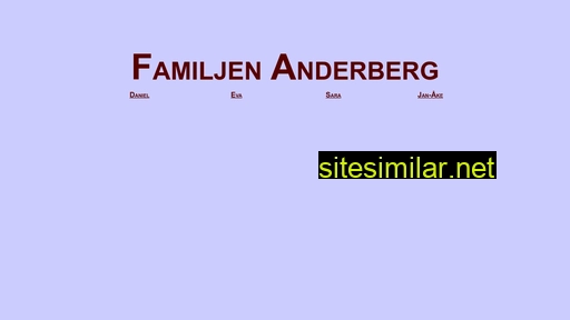Fam-anderberg similar sites