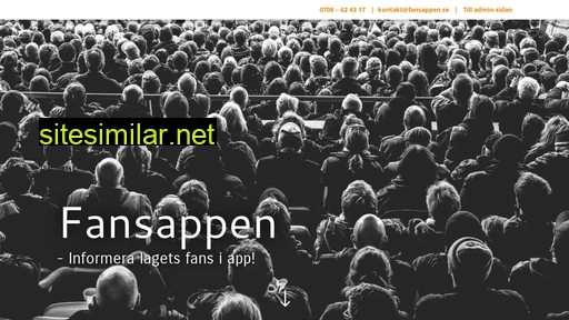fansappen.se alternative sites