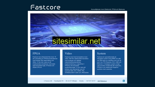 fastcore.se alternative sites
