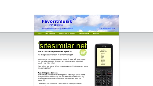 favoritmusik.se alternative sites