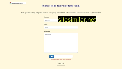 fellini.se alternative sites