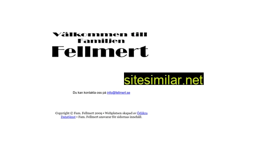 fellmert.se alternative sites