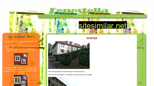 fenestella.se alternative sites