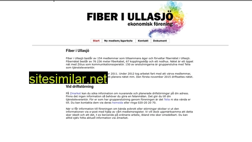 fiberiullasjo.se alternative sites