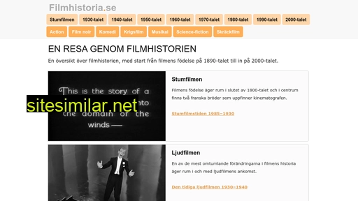 filmhistoria.se alternative sites
