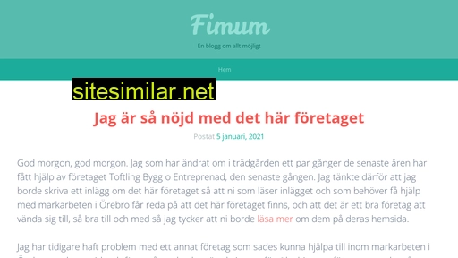 fimum.se alternative sites
