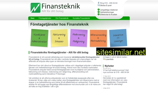 finanstekniknorden.se alternative sites