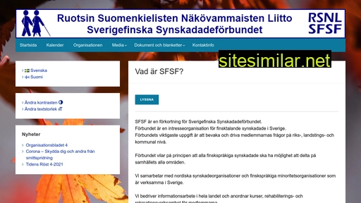 finskasynskadade.se alternative sites