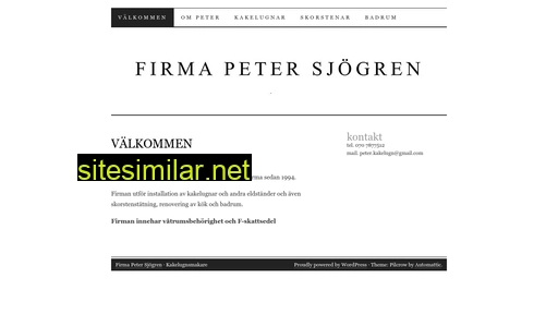 firmapetersjogren.se alternative sites