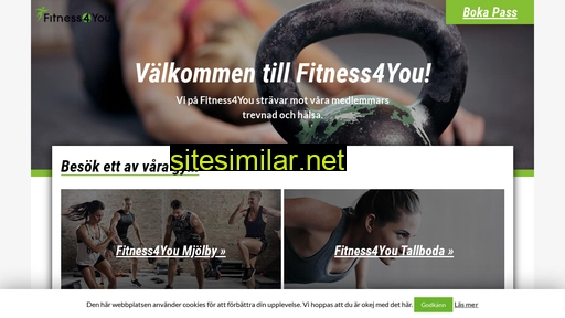 fitness4you.se alternative sites