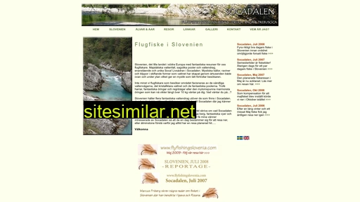 flyfishingslovenia.se alternative sites