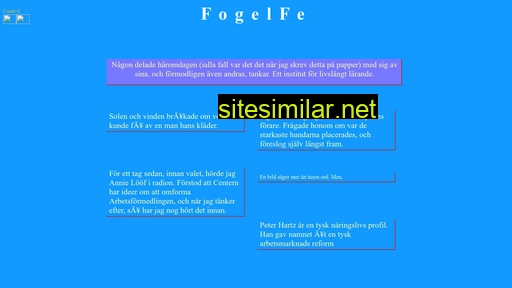 fogelfe.se alternative sites