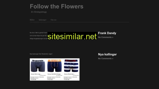 followtheflowers.se alternative sites