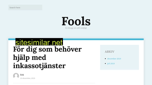fools.se alternative sites