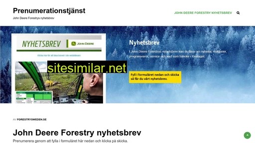forestrysweden.se alternative sites