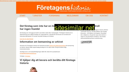 foretagenshistoria.se alternative sites