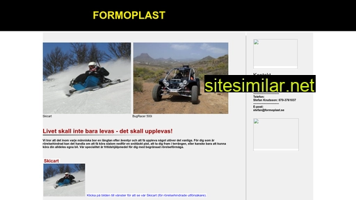 formoplast.se alternative sites