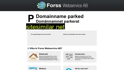 forssdata.se alternative sites