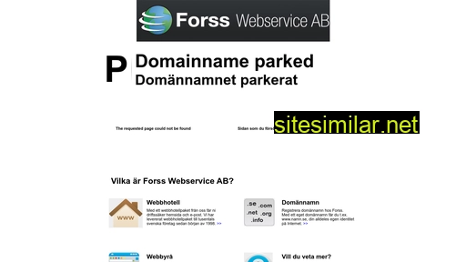 Forssfunktion similar sites