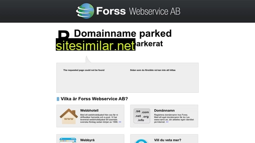 forssinvest.se alternative sites