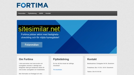 fortima.se alternative sites