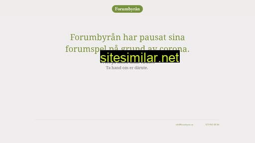 forumbyran.se alternative sites