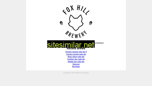 foxhillbrewery.se alternative sites
