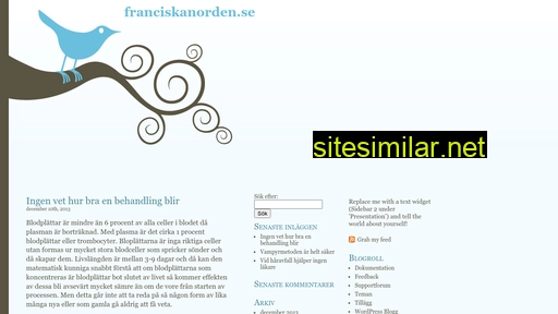 franciskanorden.se alternative sites