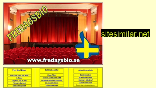 fredagsbio.se alternative sites