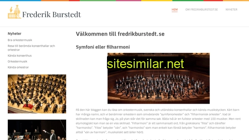 Fredrikburstedt similar sites