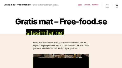 Free-food similar sites