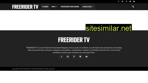 freeridertv.se alternative sites