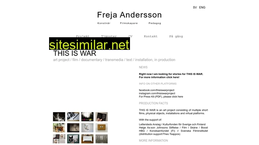 frejaandersson.se alternative sites