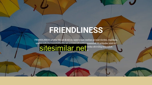 Friendliness similar sites