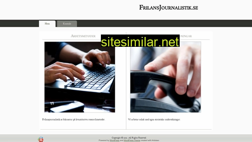 frilansjournalistik.se alternative sites