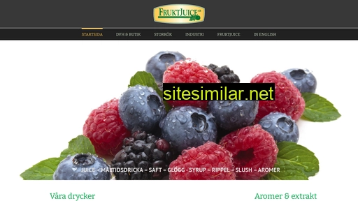 Fruktjuice similar sites