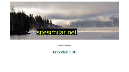 Fryksdalen similar sites