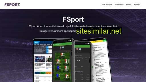 fsportgroup.se alternative sites