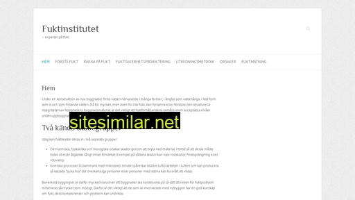 fuktinstitutet.se alternative sites