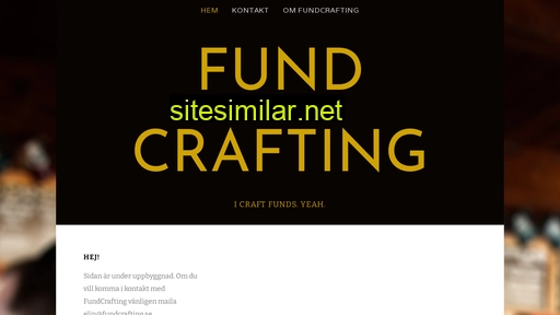 Fundcrafting similar sites