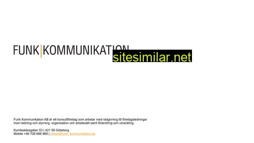 funk-kommunikation.se alternative sites