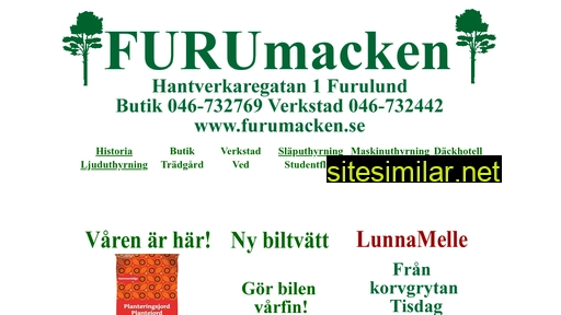 furumacken.se alternative sites