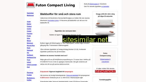 futonshopen.se alternative sites