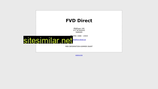 fvd-direct.se alternative sites