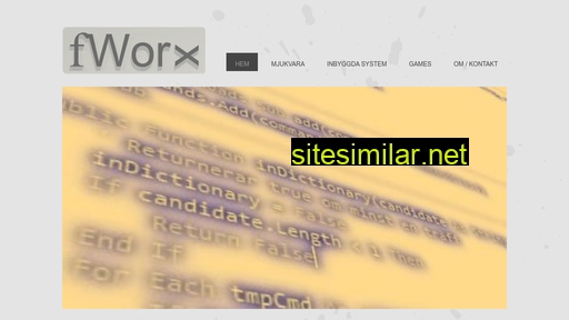 fworx.se alternative sites