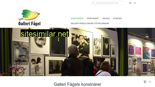 gallerifagel.se alternative sites